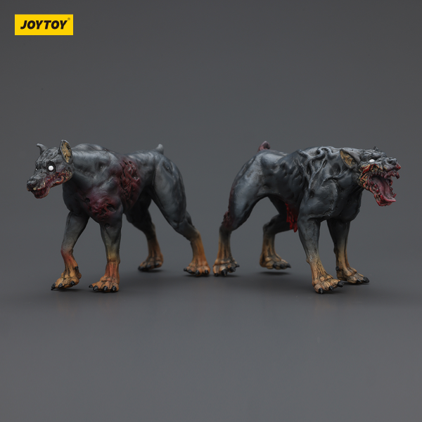 Dark Source Zombie Fiqure Zombie Police Dogs