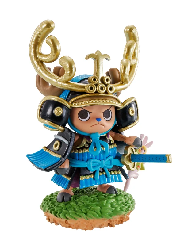 MegaHouse Petitrama series LOGBOX RE BIRTH ONE PIECE WANOKUNI Vol.2 set (Repeat) (Box of 4) - ONE PIECE