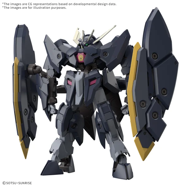 BANDAI HOBBY HG 1/144 GUNDAM ZAGAN - Mobile Suit Gundam: Iron-Blooded Orphans