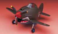 [TH9] EGG PLANE P-40 WARHAWK 2