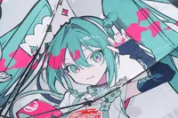 GoodSmile Moment Hatsune Miku: Racing Ver. 2025 Umbrella - Hatsune Miku - photo 7