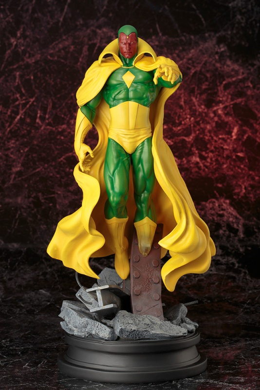 MARVEL COMICS KOTOBUKIYA PRESENTS VISION FINE ART STATUE