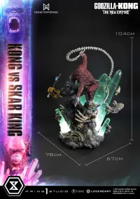 Prime 1 Studio Ultimate Diorama Masterline Godzilla x Kong: The New Empire (Film) Kong vs Skar King - Godzilla - photo 33