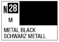 Acrysion N28 - Metal Black (Metallic/Primary) 1