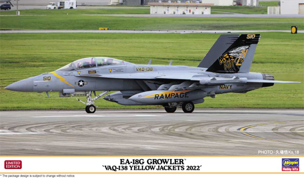 1/72  EA-18G GROWLER "VAQ-138 YELLOW JACKETS 2022"
