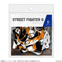 CAPCOM Street Fighter 6 die-cut stickers B set - Street Fighter - photo 1