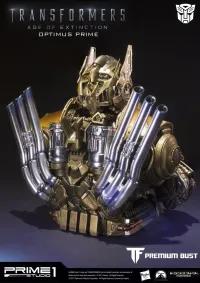 Prime 1 Studio Premium Bust Transformers: Age of Extinction (Film) Optimus Prime Gold Version - Transformers - photo 4
