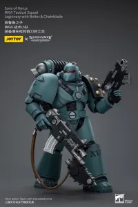 JOYTOY Sons of Horus MKVI Tactical Squad Legionary with Bolter & Chainblade - Warhammer 40K - photo 2