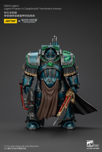 Alpha Legion Legion Praetor in Cataphractii Terminator Armour 6