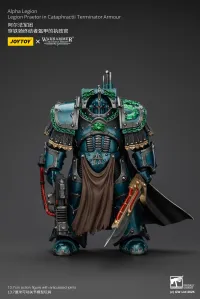 JOYTOY Alpha Legion Legion Praetor in Cataphractii Terminator Armour - Warhammer 40K - photo 6