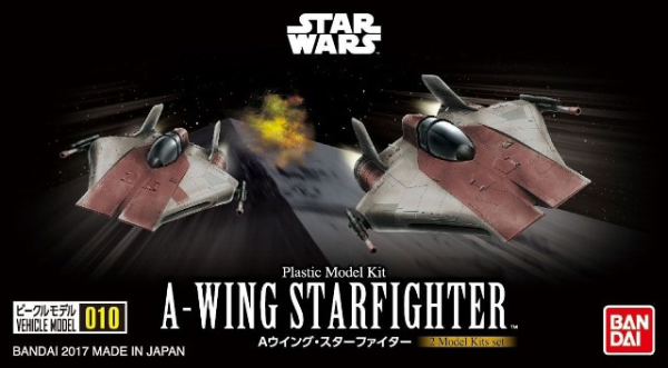 VEHICLE MODEL 010 A-WING STARFIGHTER