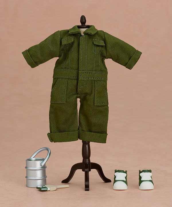 GOOD SMILE COMPANY Nendoroid Doll Outfit Set: Colorful Coveralls (Khaki) - Figure Accessories