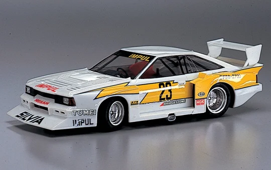 Aoshima THE BEST CAR VINTAGE: 1/24 SILVIA SUPER SILHOUETTE '82 IMPUL - Scale Kits