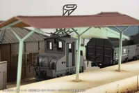PLUM PMOA 1/80 Scale Paper kit Choshi Electric Railway DEKI3 Electric Locomotive(Black) - Scale Kits - photo 9