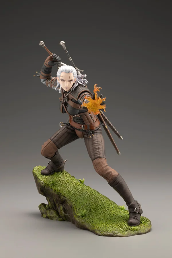 KOTOBUKIYA THE WITCHER GERALT BISHOUJO STATUE - Video Games