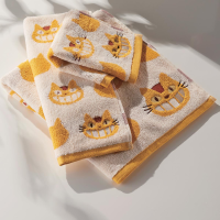 Catbus - Studio Ghibli Silhouette Series (Wash Towel) 2
