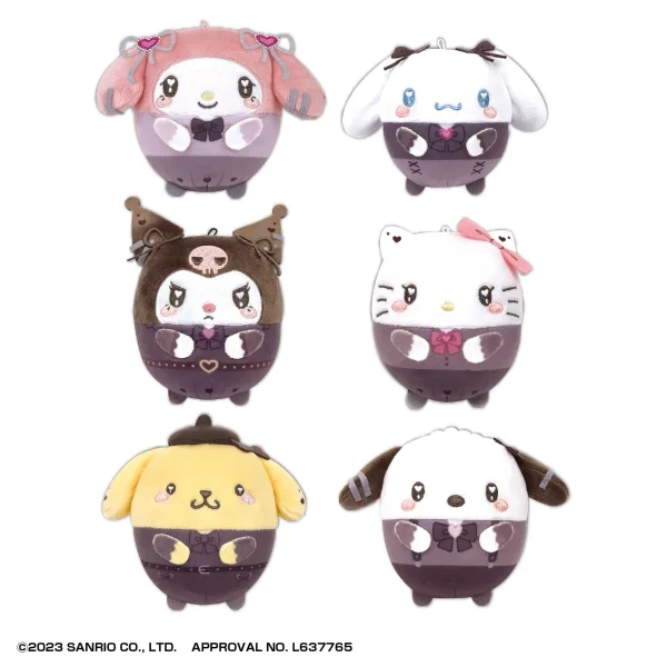 MAX LIMITED SANRIO CHARACTERS FUWA KORORIN 4 (6pc per box) - Sanrio