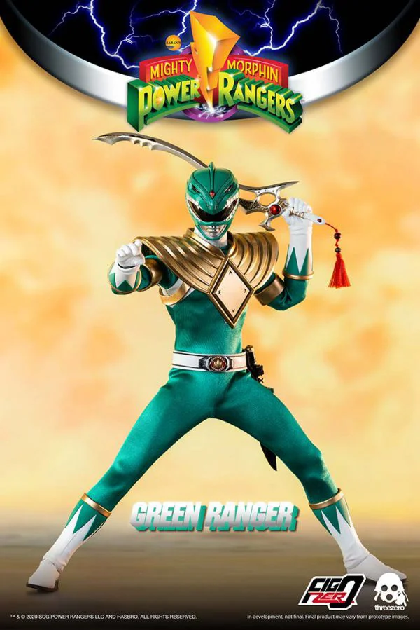threezero Mighty Morphin Power Rangers - FigZero 1/6 Green Ranger - Power Rangers