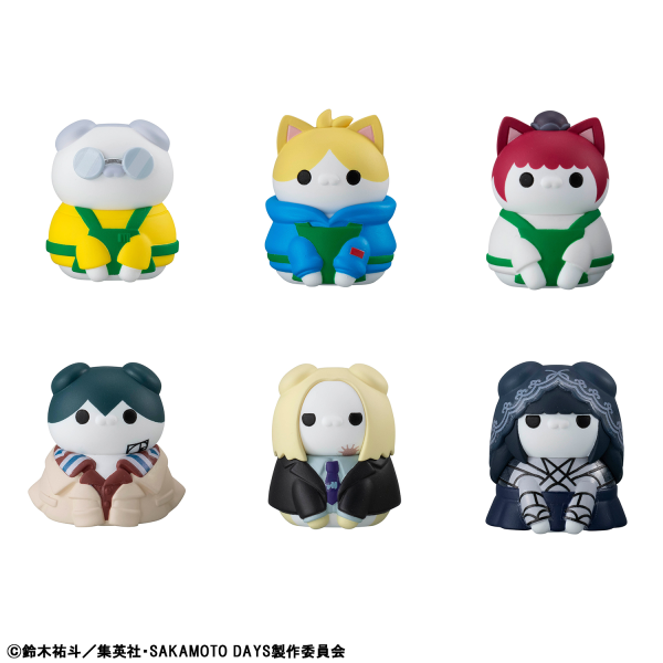 MEGA CAT PROJECT SAKAMOTO DAYS SAKAMOTO CATS The Cheerful Sakamoto Store (8pc per box)