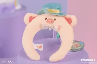 TOYZEROPLUS LuLu the Piggy LuLuLand - Magician Lu Headband Plush Keychain - LuLu The Piggy - photo 1