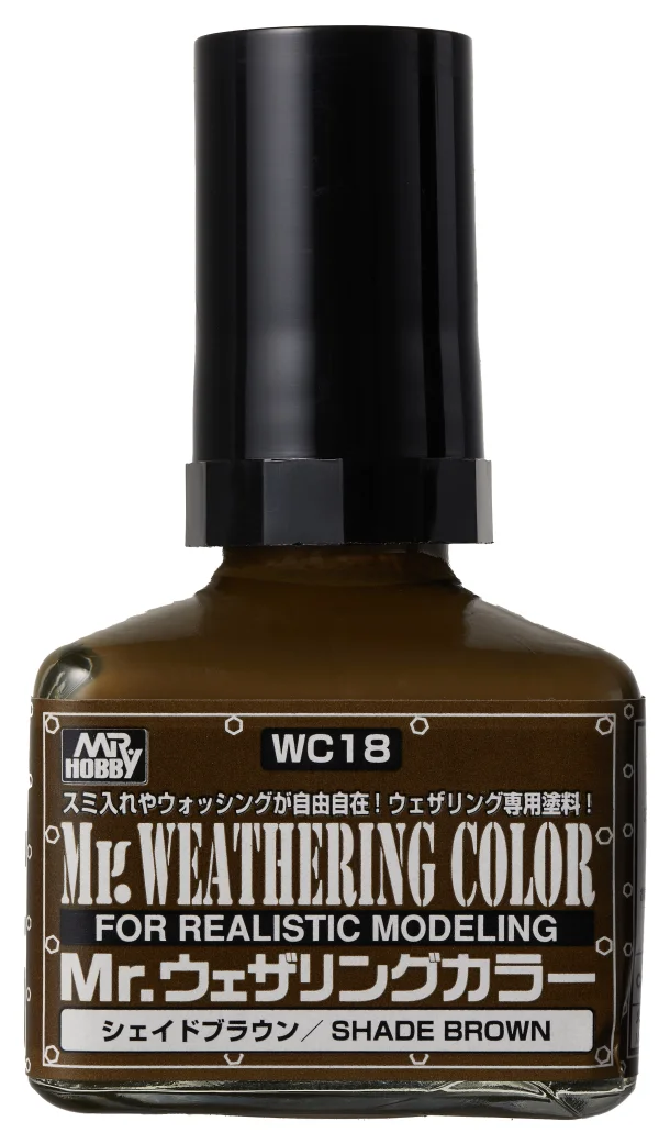 Mr. Weathering Color - SHADE BROWN (MR. WEATHERING COLOR)