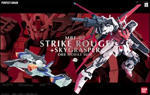 BANDAI HOBBY PG Strike Rouge + Sky Grasper - Mobile Suit Gundam SEED
