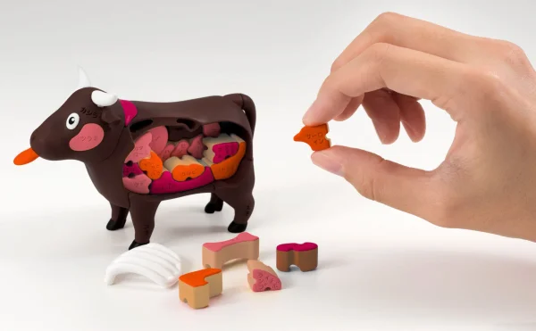 MegaHouse Beef Puzzle , Megahouse Kaitai Puzzle - Art & Display