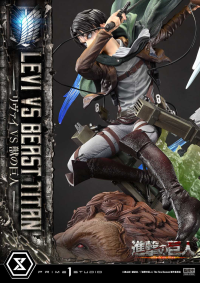 Ultimate Premium Masterline  TV animation Attack On Titan  Levi versus Beast Titan 12