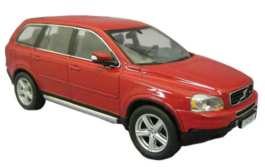 Aoshima MOTORART DIECAST MINIATURE CAR: 1/43 1/43 Volvo XC90 Passion Red - Scale Figures