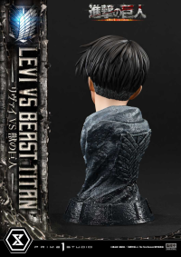 Ultimate Premium Masterline  TV animation Attack On Titan  Levi versus Beast Titan Bonus Version 81