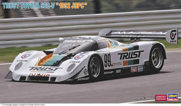 1/24  TRUST TOYOTA 92C-V "1992 JSPC"