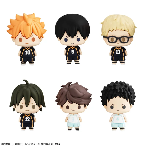MegaHouse Chokorin Mascot Haikyuu!! Vol.1(Repeat)(1pc / 6pc per box) - Haikyu!!