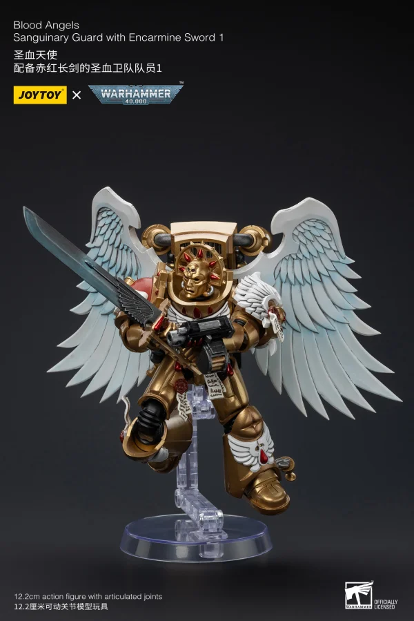 Blood Angels Sanguinary Guard with Encarmine Sword 1
