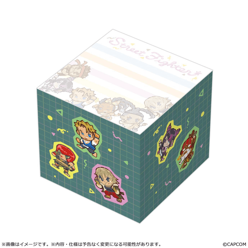 Street Fighter 6 Memo block CHIBI STYLE