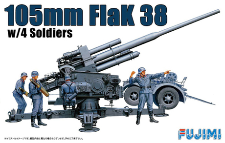[WA-24] 1/76 German 10.5cm FlaK 38