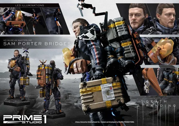 Prime 1 Studio High Definition Museum Masterline DEATH STRANDING Sam Porter Bridges - DEATH STRANDING