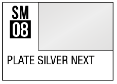 Mr Color Super Metallic - SM08 Plate Silver (NEW)