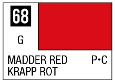 Mr Color Spray - S68 Red Madder (Gloss/Primary)