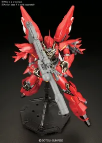 BANDAI HOBBY MG 1/100 Sinanju (Anime Color Ver) - Mobile Suit Gundam Unicorn / Narrative - photo 2
