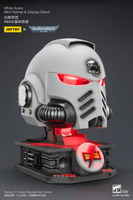 White Scars MkX Helmet& Display Stand 36