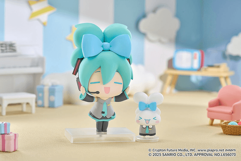 Hatsune Miku x Cinnamoroll Chibi Figure