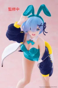 TAITO Re:Zero Starting Life in Another World Coreful Figure - Rem (Jacket Bunny Ver.) Renewal - Re:ZERO -Starting Life in Another World- - photo 3