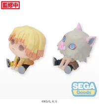 SEGA QyuruMe "Demon Slayer: Kimetsu no Yaiba" Mini Figure "Zenitsu Agatsuma & Inosuke Hashibira" (EX) - Demon Slayer: Kimetsu no Yaiba - photo 5