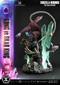 Prime 1 Studio Ultimate Diorama Masterline Godzilla x Kong: The New Empire (Film) Kong vs Skar King - Godzilla - photo 36