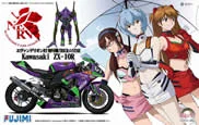 Fujimi 1/12 EVANGELION RT EVA-01 TRICK STAR Kawasaki ZX-10R 2010 - Neon Genesis Evangelion