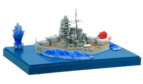 Fujimi [Qstyle No6 EX-1] Qstyle Chibimaru Ship Hiei Special Version (w/Effect Parts) - Original Series