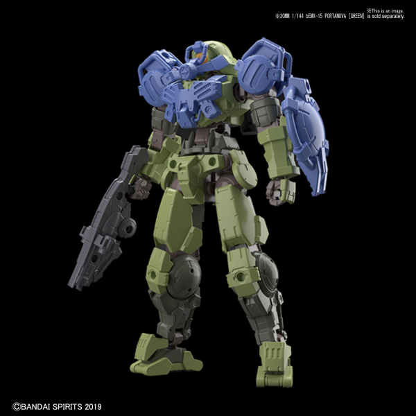 30MM 1/144 OPTION ARMOR FOR SPECIAL SQUD [PORTANOVA EXCLUSIVE/LIGHT BLUE]