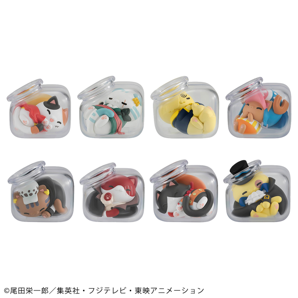 MEGA CAT PROJECT ONE PIECE Good Night NyanPieceNyan! (8pc per box)