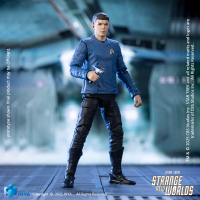 Exquisite Mini Series 1/18 Scale 4 Inch STAR TREK Strange New Worlds Spock Action Figure 8