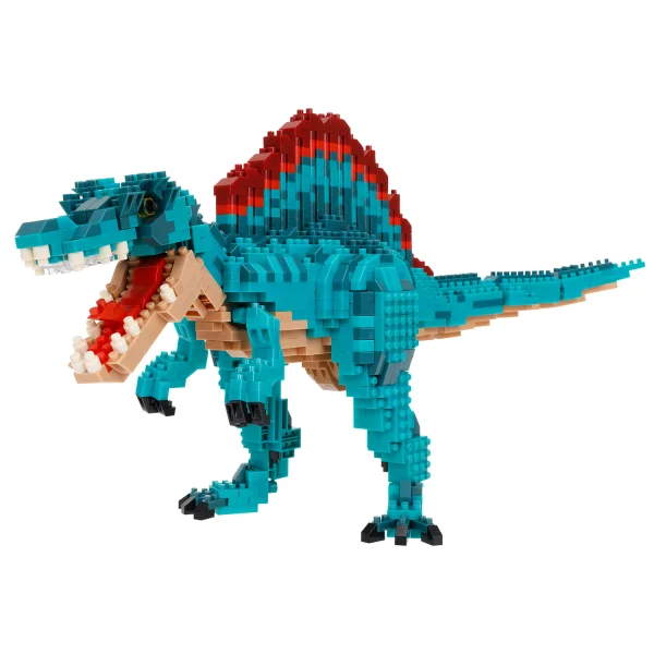 Kawada Dinosaur Deluxe Edition Spinosaurus, "Dinosaur", Nanoblock Advanced Hobby Series (Box/6) - Character Kits